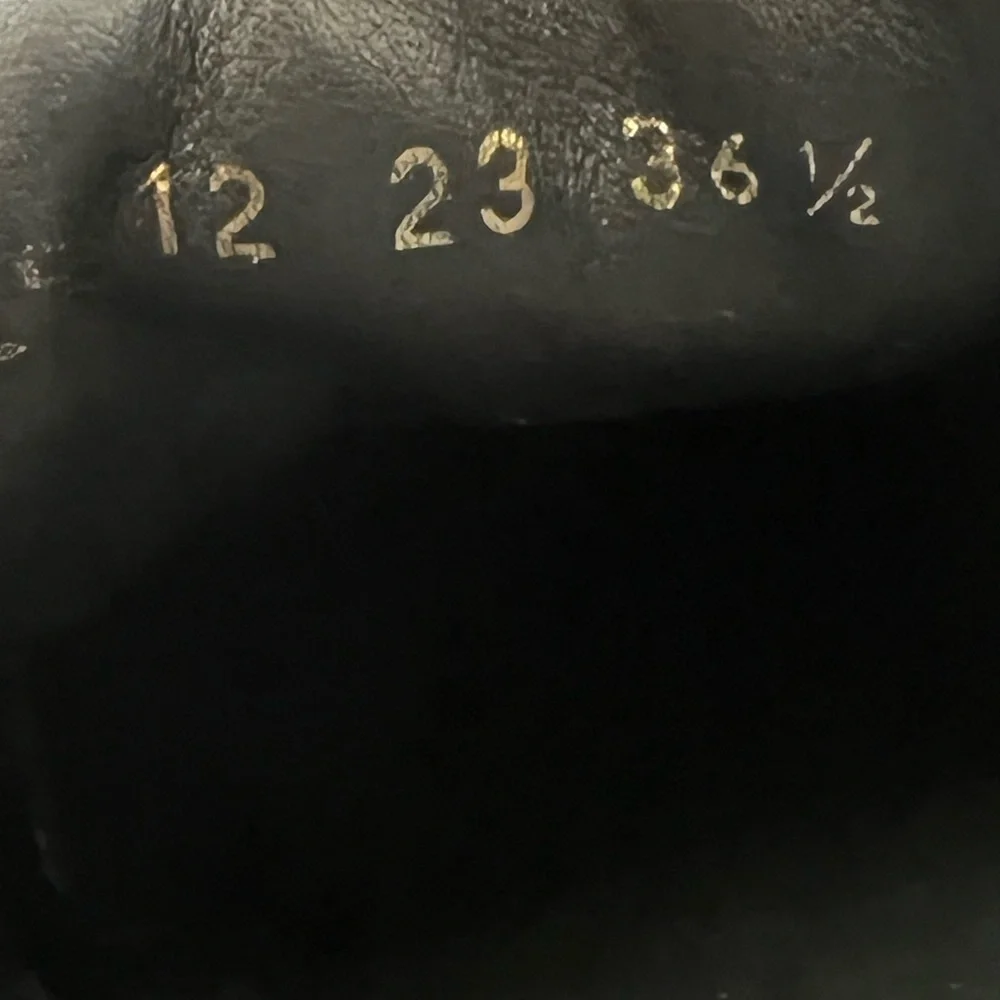 DIOR D-Bee CD Black Size 6 Women’s (EU 36.5) - Picture 8 of 9